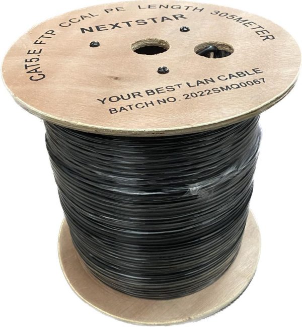 Bobina Cable de red f/utp blindado para exterior - Categoria: 6